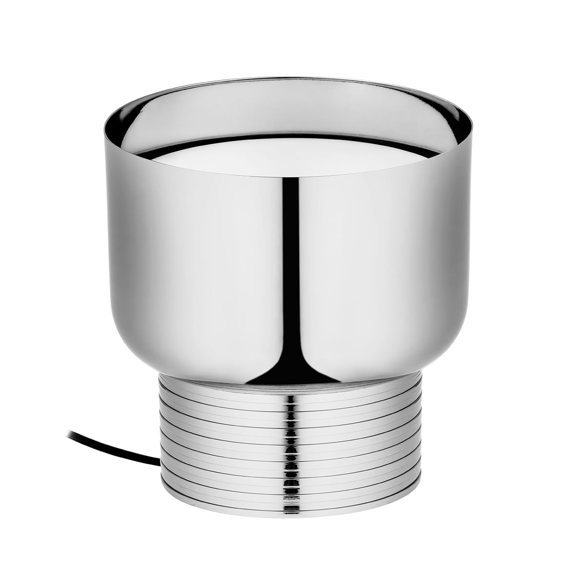 Luminária Tumbi Prata Grande Shop St James