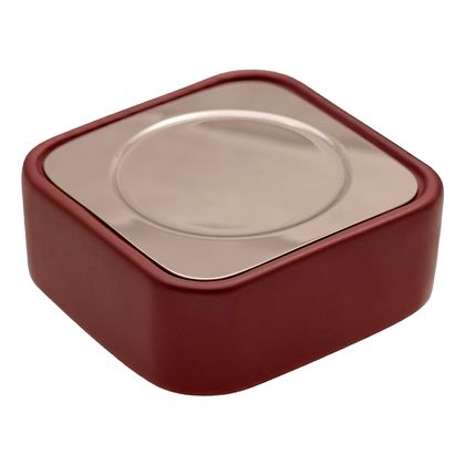Base Cerâmica Fragmentos Vermelho