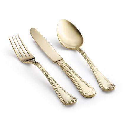Faqueiro My St. James 101 Peças Versailles Champagne Gold
